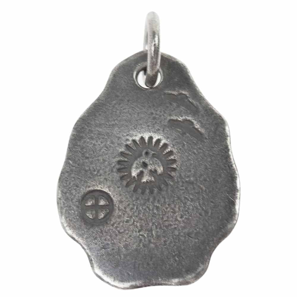 WINGROCK ウィングロック 1999刻印 全銀 タタキ ペンダントトップ シルバー系【中古】