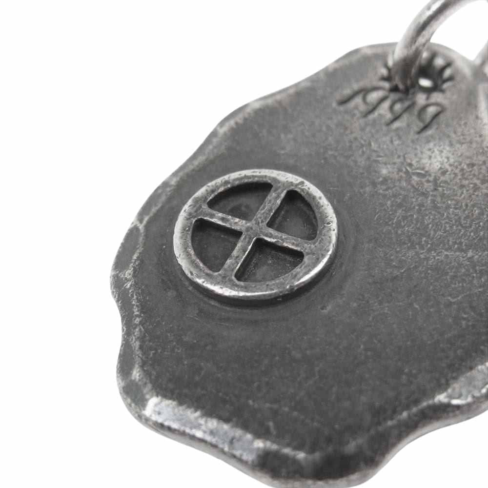 WINGROCK ウィングロック 1999刻印 全銀 タタキ ペンダントトップ シルバー系【中古】