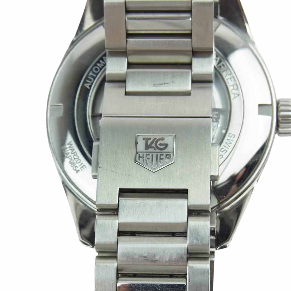 TAG HEUER タグホイヤー WAR201E.BA0723 カレラ キャリバー5 デイデイト 自動巻き 時計 シルバー系【中古】