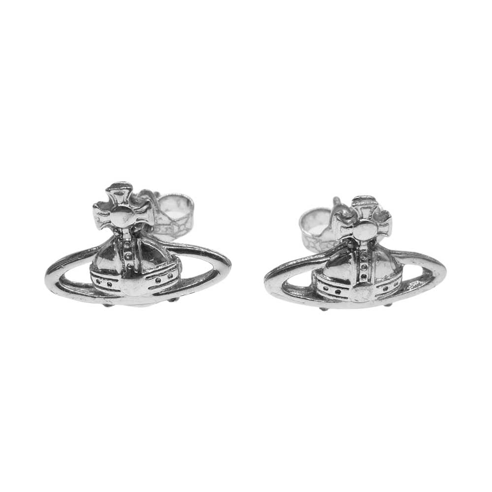 Vivienne Westwood ヴィヴィアンウエストウッド オーブ ピアス シルバー系【中古】