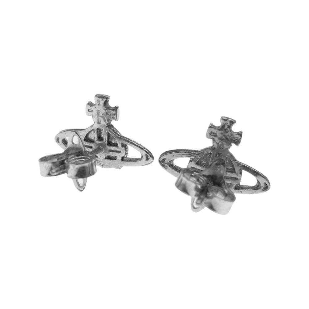 Vivienne Westwood ヴィヴィアンウエストウッド オーブ ピアス シルバー系【中古】
