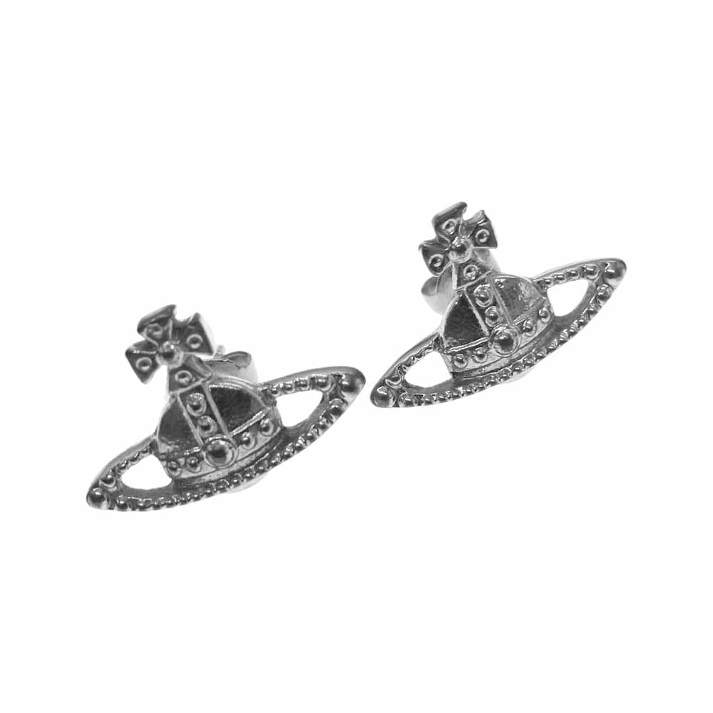 Vivienne Westwood ヴィヴィアンウエストウッド オーブ ピアス シルバー系【中古】