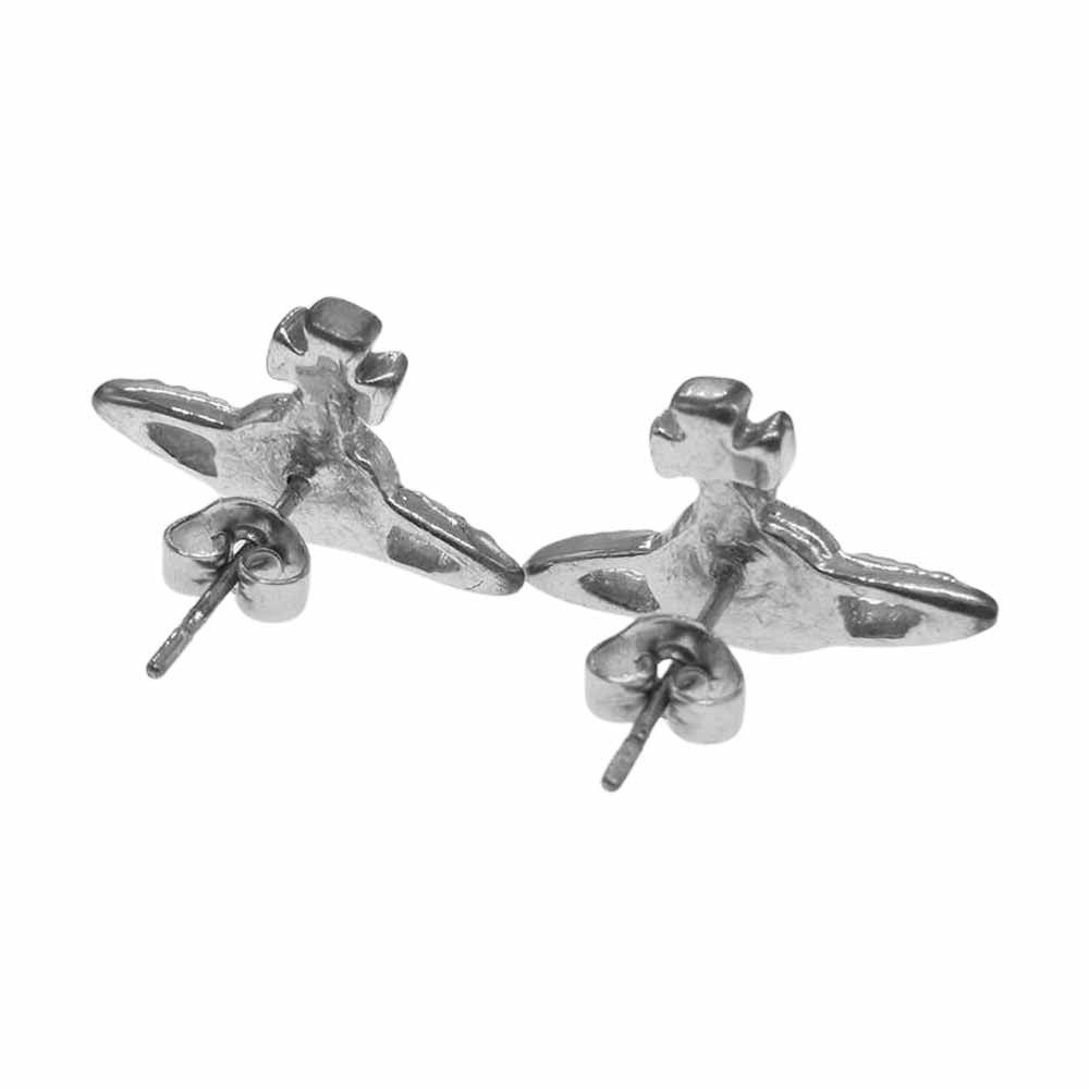 Vivienne Westwood ヴィヴィアンウエストウッド オーブ ピアス シルバー系【中古】