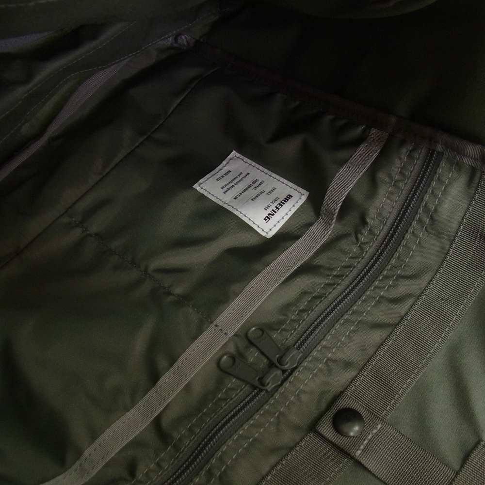 BRIEFING ブリーフィング BRA221T11-012-001 FREIGHTER BUCKET FOLIAGE バケット ビジネスバッグ トートバッグ カーキ系【新古品】【未使用】【中古】