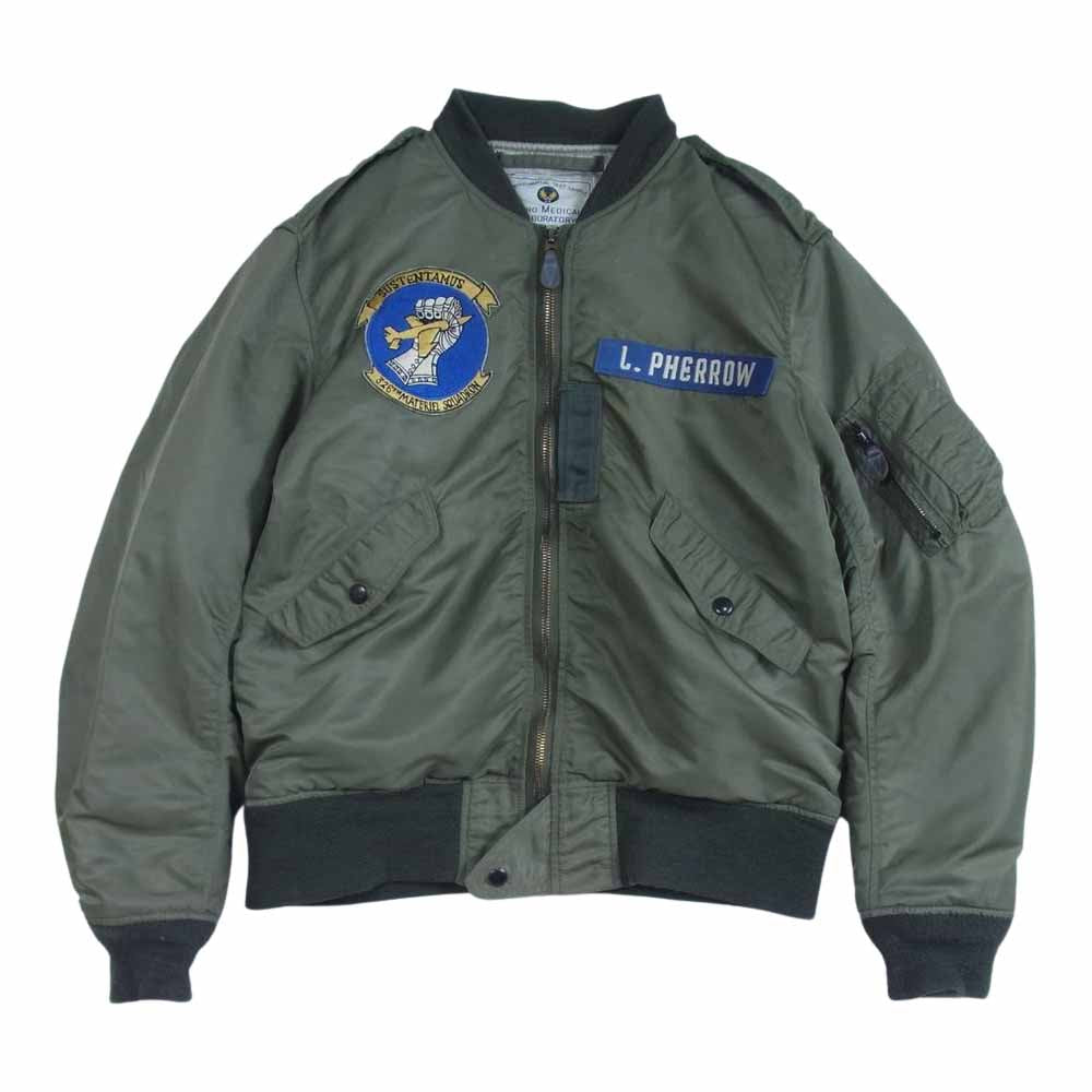 Pherrow's フェローズ 17AW 17W-L-2B.TS L.PHERROW L-2B フライト ジャケット テスト サンプル カーキ系 40【中古】