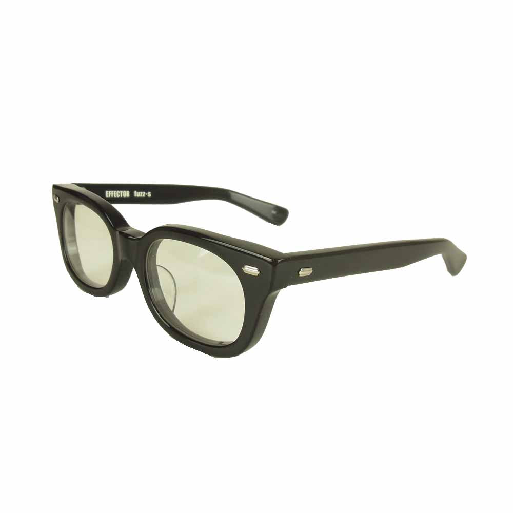 EFFECTOR エフェクター fuzz-s ファズ エス 眼鏡 メガネ アイウェア ブラック系【中古】