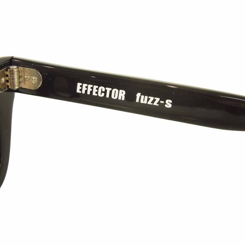 EFFECTOR エフェクター fuzz-s ファズ エス 眼鏡 メガネ アイウェア ブラック系【中古】