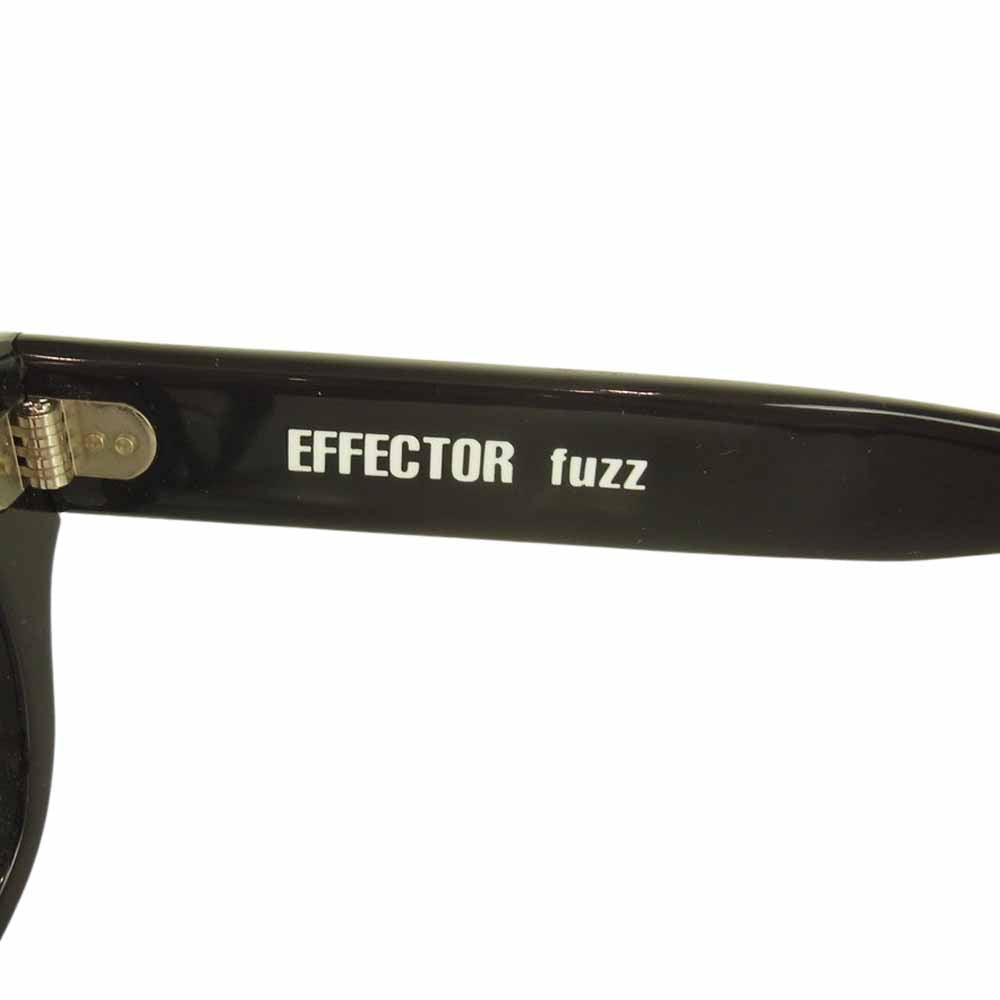 EFFECTOR エフェクター fuzz ファズ 眼鏡 メガネ アイウェア ブラック系【中古】