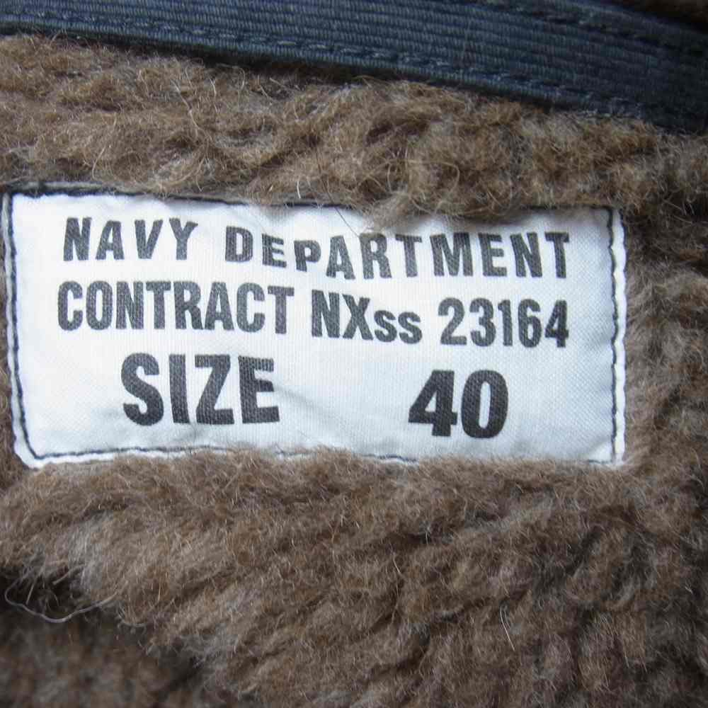 TOY'S McCOY トイズマッコイ TMJ2122 TYPE N-1 DECK JACKET FELIX THE CAT PHOTOGRAPHY フェリックス デッキ ジャケット チャコール系 40【中古】