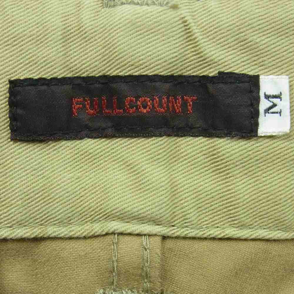 FULLCOUNT フルカウント 迷彩 切替 カモ柄 チノパンツ ブラウン系 マルチカラー系 M【中古】