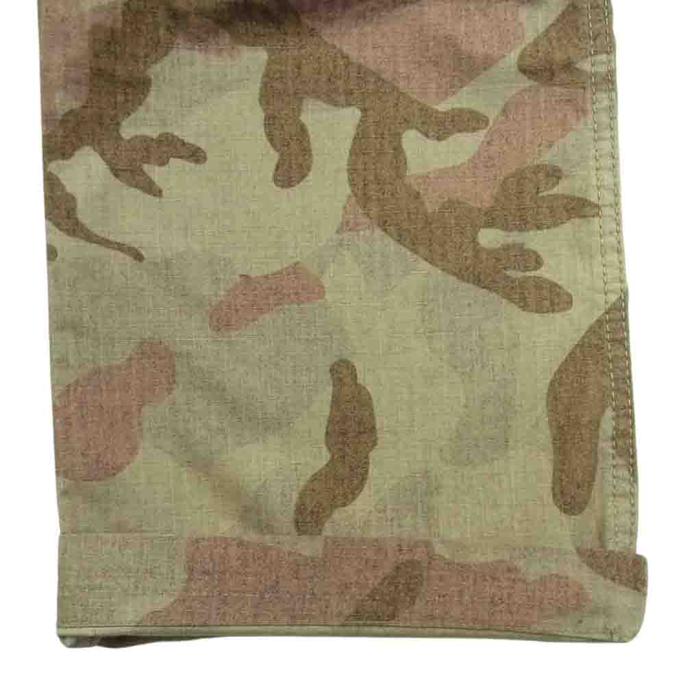 FULLCOUNT フルカウント 迷彩 切替 カモ柄 チノパンツ ブラウン系 マルチカラー系 M【中古】