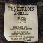 TENDERLOIN テンダーロイン 15AW T-BLANKET SHT STAND ブランケット スタンドカラー シャツ グレー系 XS【中古】