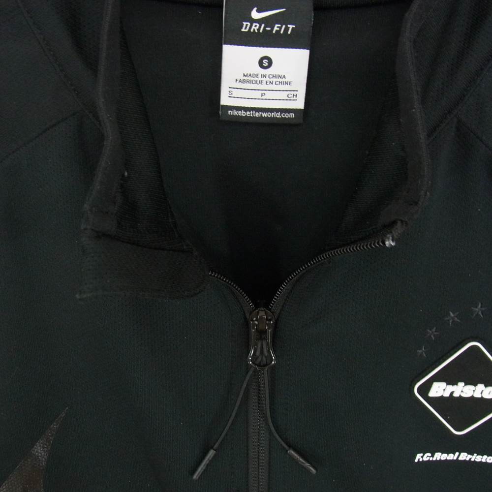F.C.R.B. エフシーアールビー 15AW 789516-011 NIKE DRI-FIT PDK JACKET ナイキ ドライフィット トラック ジャケット ブラック系 S【中古】