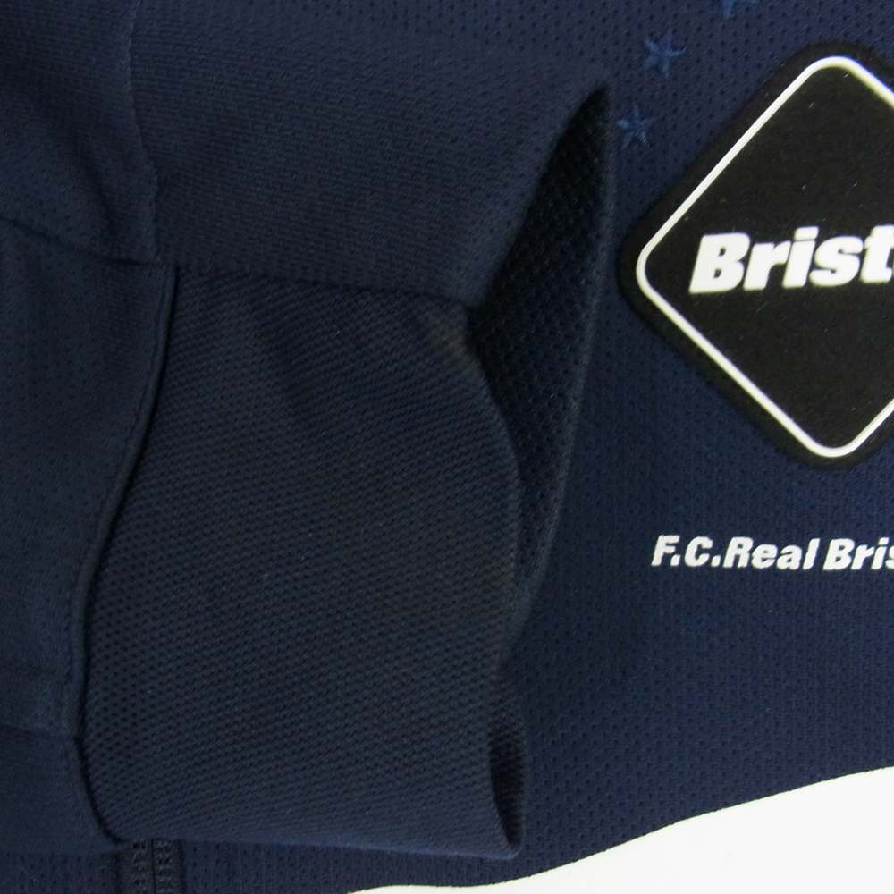 F.C.R.B. エフシーアールビー 789516-451 NIKE ナイキ DRI-FIT PDK JACKET PANTS ジャージ トラック ジャケット パンツ セットアップ ネイビー系 S【中古】