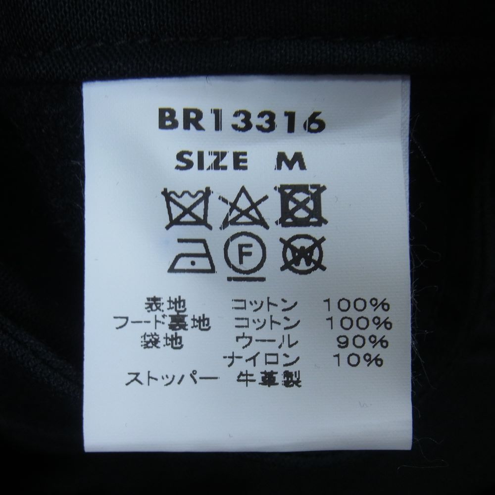 Buzz Rickson's バズリクソンズ BR13316 WILLIAM GIBSON BLACK M-51 SLENDER ウィリアム ギブソン スレンダー モッズコート ブラック系 M【中古】