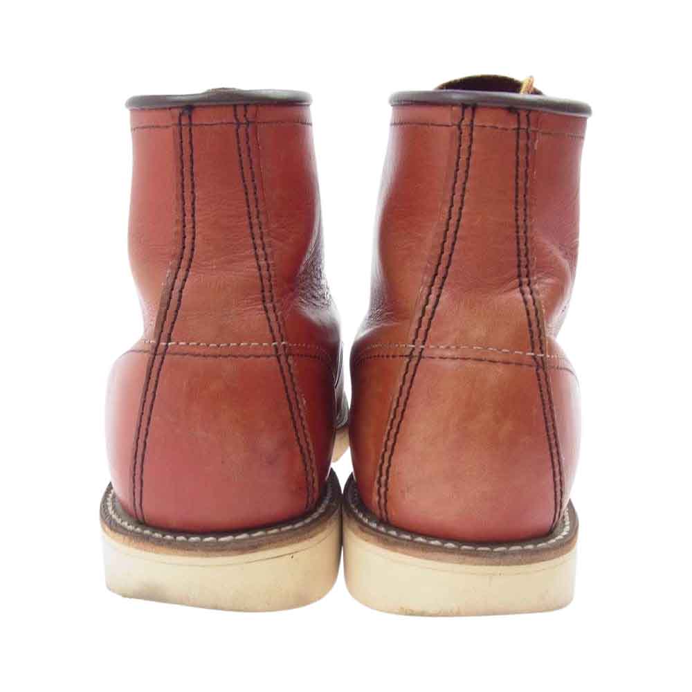 RED WING レッドウィング 8875 6inch CLASSIC MOC TOE モックトゥ ブーツ レッド系 UK7(26.0cm)【中古】