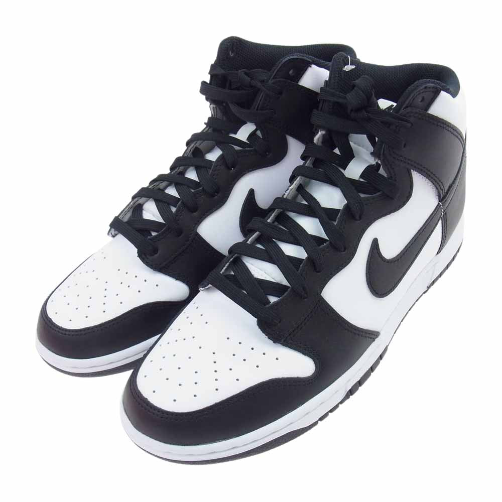NIKE ナイキ DD1399-10 DUNK HIGH RETRO Championship White ダンク ハイ レトロ チャンピオンシップ ホワイト スニーカー  ブラック系 29cm【新古品】【未使用】【中古】