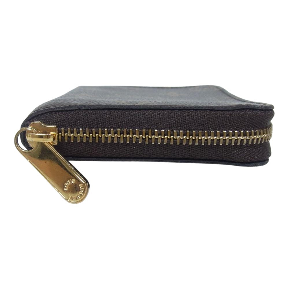 LOUIS VUITTON ルイ・ヴィトン M60067 ジッピー コインパース モノグラム ラウンドジップ コインケース 財布  ブラウン系【中古】