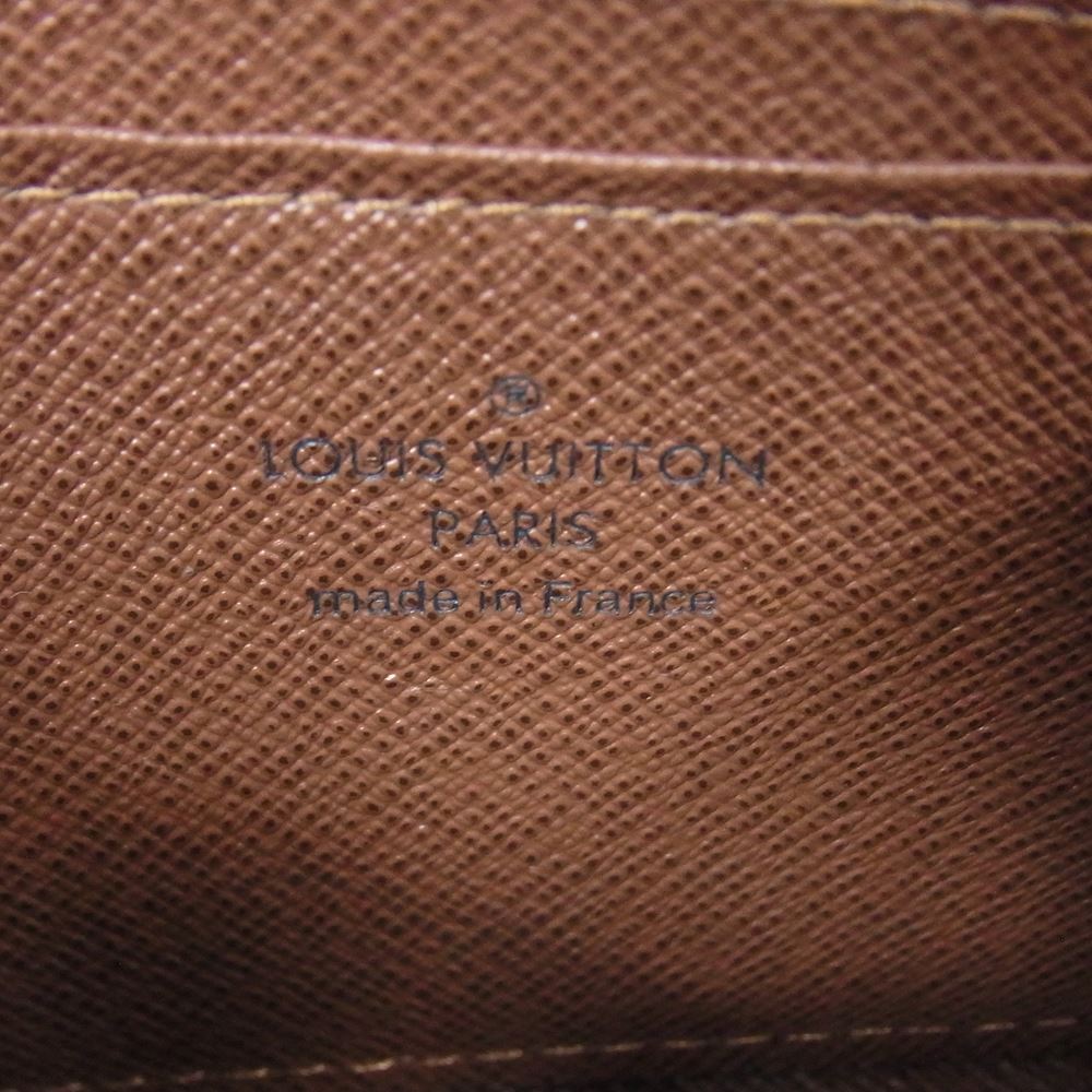 LOUIS VUITTON ルイ・ヴィトン M60067 ジッピー コインパース モノグラム ラウンドジップ コインケース 財布  ブラウン系【中古】