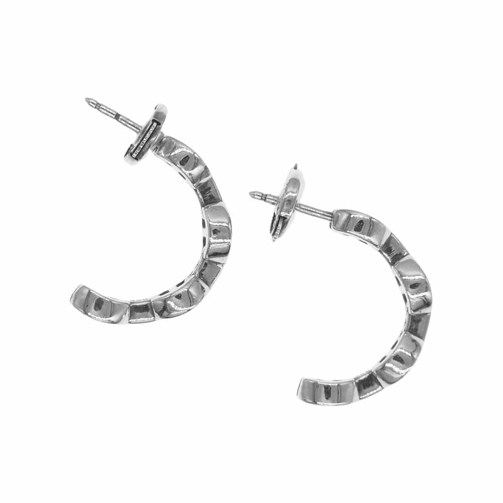 ホーセンブース Crescent Pierce クレセント フープ ピアス 両耳 シルバー系【中古】