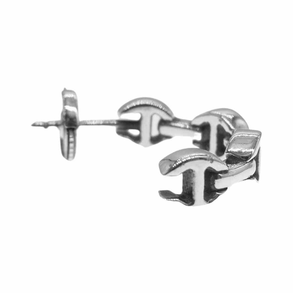 ホーセンブース Crescent Pierce クレセント フープ ピアス 両耳 シルバー系【中古】