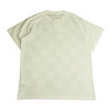 MAISON MARGIELA メゾンマルジェラ MM6 エムエムシックス 22SS S62GD0107 S23955 Checkerboard T-shirt チェッカーボード ロゴプリント 半袖 Tシャツ ホワイト系 XS【新古品】【未使用】【中古】