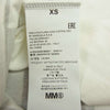MAISON MARGIELA メゾンマルジェラ MM6 エムエムシックス 22SS S62GD0107 S23955 Checkerboard T-shirt チェッカーボード ロゴプリント 半袖 Tシャツ ホワイト系 XS【新古品】【未使用】【中古】