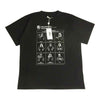 MAISON MARGIELA メゾンマルジェラ MM6 エムエムシックス 21AW S52GC0213 S23962 Sign language サインランゲージ ロゴプリント 半袖 Tシャツ ブラック系 S【新古品】【未使用】【中古】