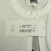 MAISON MARGIELA メゾンマルジェラ MM6 エムエムシックス 22SS S52GC0239 S23955 ロゴプリント オーバーサイズ ドッキング レイヤード 半袖 Tシャツ ホワイト系 XS【新古品】【未使用】【中古】