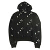 OFF-WHITE オフホワイト 21SS OMBB037R21FLE008 ALL-OVER LOGO OVER オールオーバーハンドロゴ プリント プルオーバー パーカー フーディ ブラック系 M【中古】