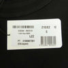 Sacai サカイ × A.P.C. アーペーセー 21SS 21E2-COEQW-M26978 SIDE ZIP LOGO TEE ロゴプリント サイドジップ 半袖 Tシャツ ブラック系 S【美品】【中古】
