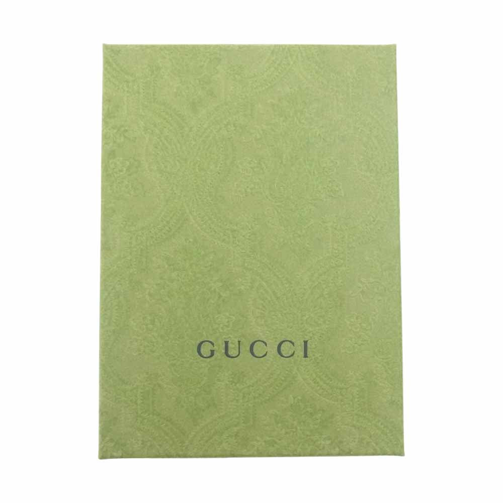 GUCCI グッチ 701070 ダブルG キーチェーン カードケース ピンク系【中古】