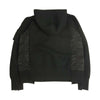 Sacai サカイ SCM-044 MA-1 Hoodie Sponge Sweat 再構築 ドッキング スポンジスウェット フーディ パーカー ダークネイビー系 1【中古】