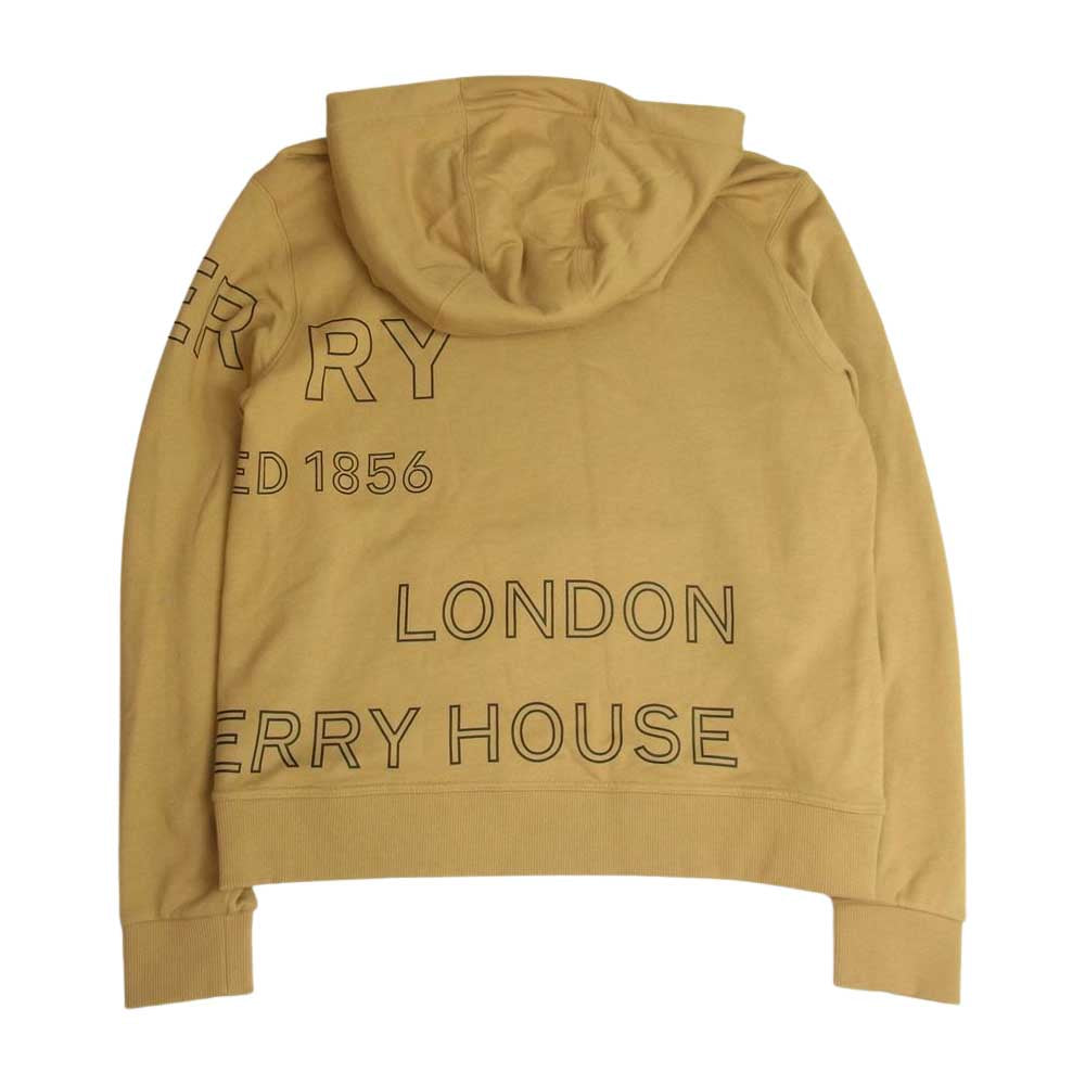 BURBERRY LONDON バーバリー ロンドン 8036177 バーバリージャパンタグ HORSEFERRY PRINT OVERSIZE HOODIE ホースフェリープリント オーバーサイズ パーカー フーディ ベージュ系 M【中古】