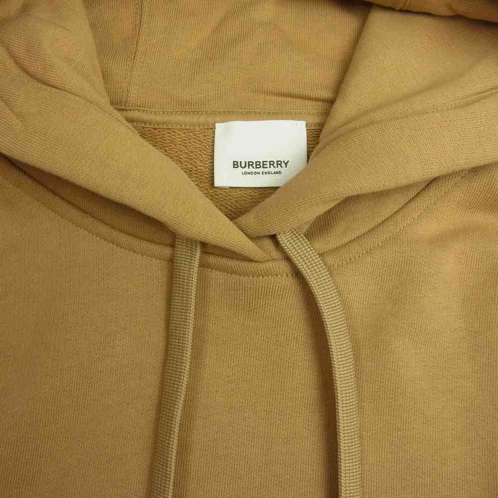 BURBERRY LONDON バーバリー ロンドン 8036177 バーバリージャパンタグ HORSEFERRY PRINT OVERSIZE HOODIE ホースフェリープリント オーバーサイズ パーカー フーディ ベージュ系 M【中古】