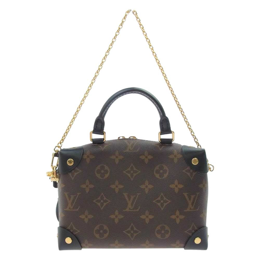 LOUIS VUITTON ルイ・ヴィトン M45571 モノグラム プティット マル スープル ショルダーバッグ ブラウン系【中古】