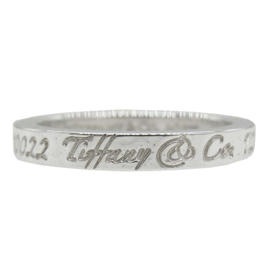 TIFFANY&Co. ティファニー New York ニューヨーク ノーツナロー バンド リング シルバー系 号数13~13.5【中古】