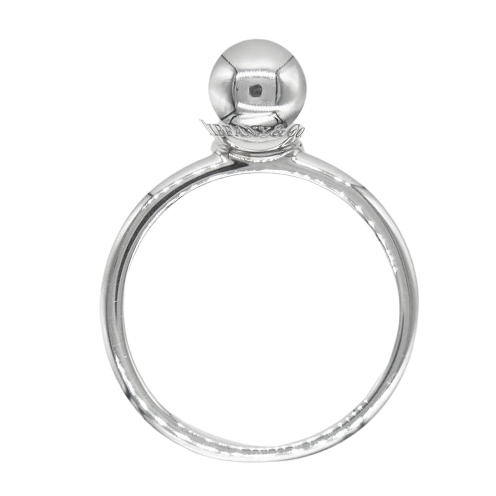 TIFFANY&Co. ティファニー ハードウェア ボール リング シルバー系 号数7~7.5【中古】