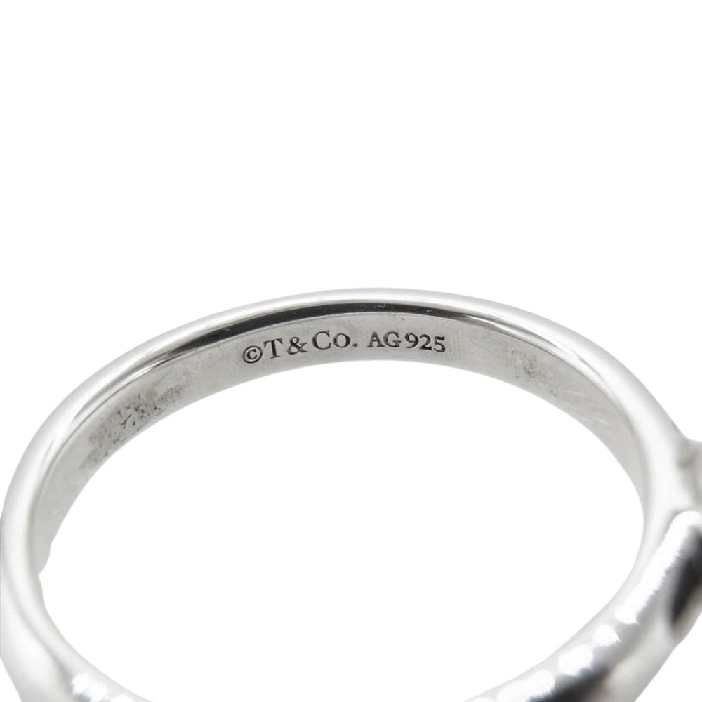 TIFFANY&Co. ティファニー ハードウェア ボール リング シルバー系 号