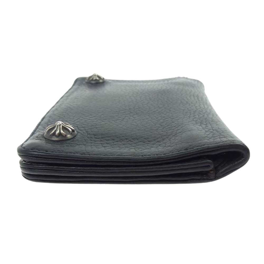 CHROME HEARTS クロムハーツ（原本有） 1 ZIP BLK 1 ジップ ウォレット ブラック系【中古】