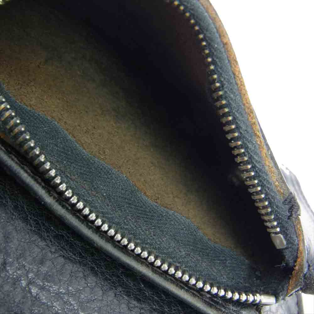 CHROME HEARTS クロムハーツ（原本有） 1 ZIP BLK 1 ジップ ウォレット ブラック系【中古】