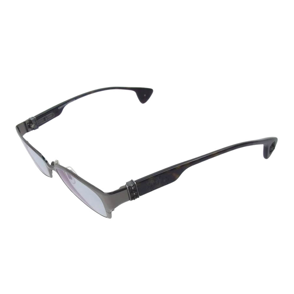 CHROME HEARTS クロムハーツ（原本無） 度入り DIXON YU-A アイウェア サングラス 眼鏡 メガネ 56□17-136【中古】