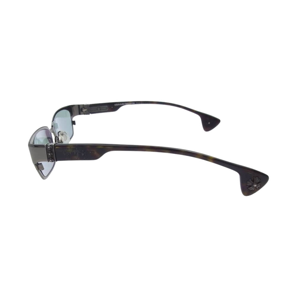 CHROME HEARTS クロムハーツ（原本無） 度入り DIXON YU-A アイウェア サングラス 眼鏡 メガネ 56□17-136【中古】