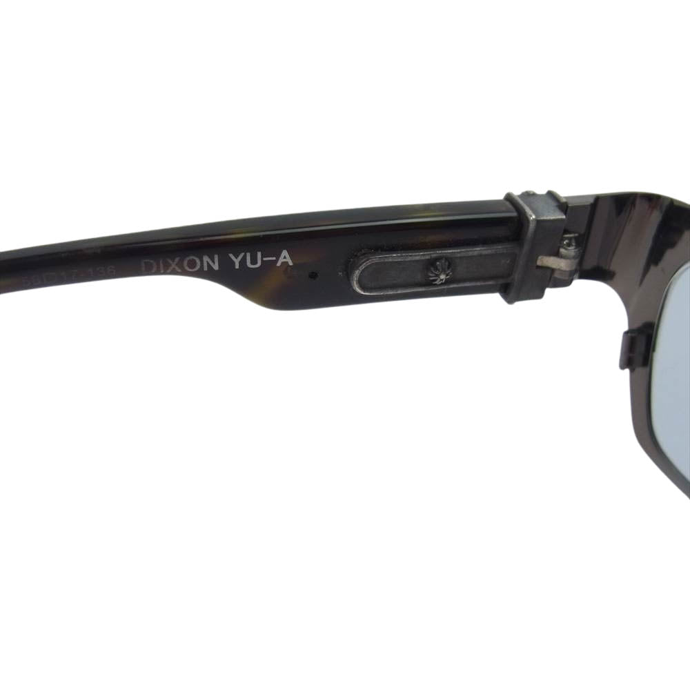 CHROME HEARTS クロムハーツ（原本無） 度入り DIXON YU-A アイウェア サングラス 眼鏡 メガネ 56□17-136【中古】