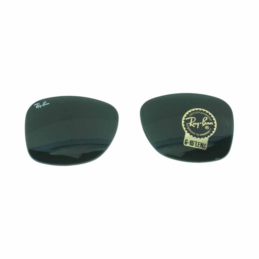 Ray-Ban レイバン RB2140-F 国内正規品 WAYFARER ウェイファーラー クリア 替えカラーレンズ付属 伊達 メガネ 眼鏡 アイウェア ブラック系 52□22 - 150【中古】