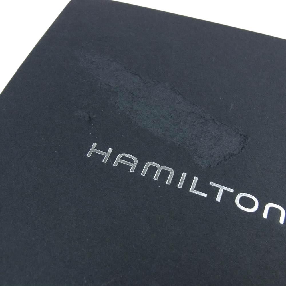 HAMILTON ハミルトン H43515735 ギャランティ付属 BROADWAY ブロードウェイ DAY DATE AUTO デイデイト オート 自動巻き 腕時計 ブラック系 シルバー系【中古】