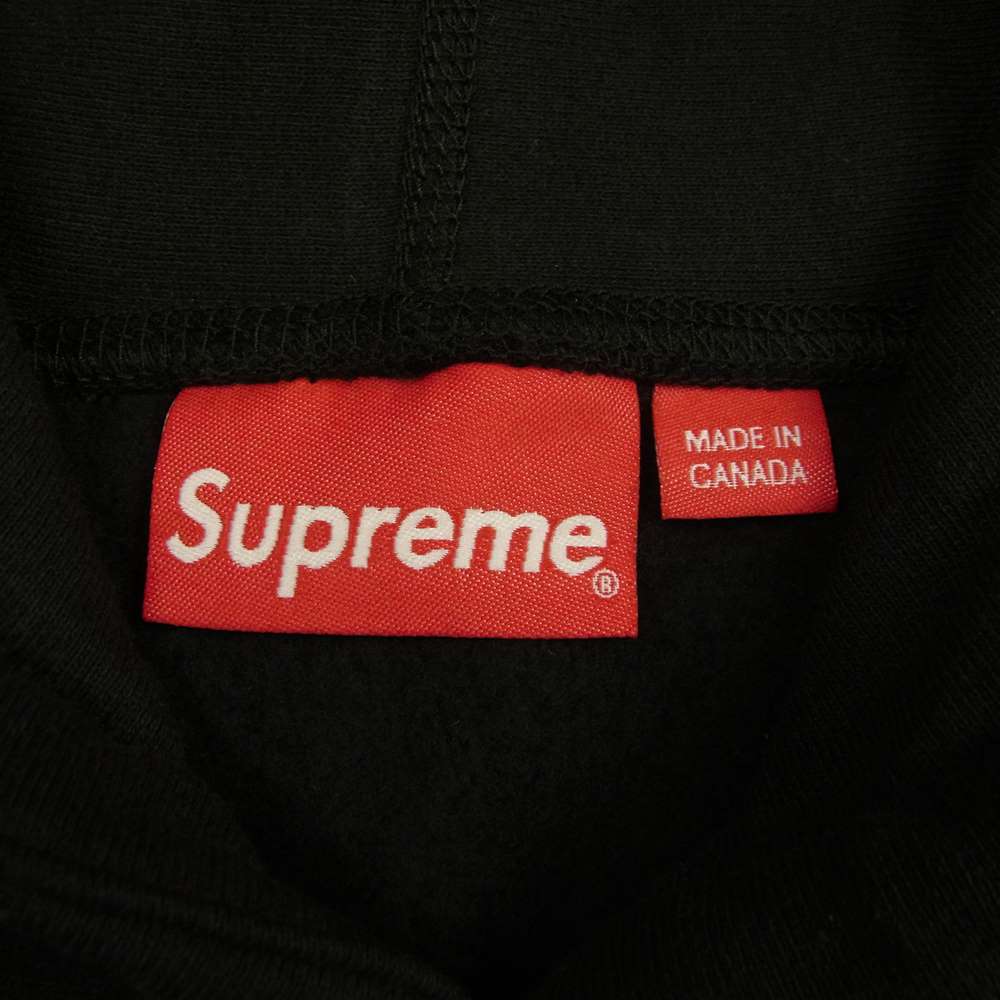 Supreme シュプリーム 21SS swarovski s logo hooded sweatshirt スワロフスキー S ロゴ スウェット パーカー ブラック系 M【極上美品】【中古】