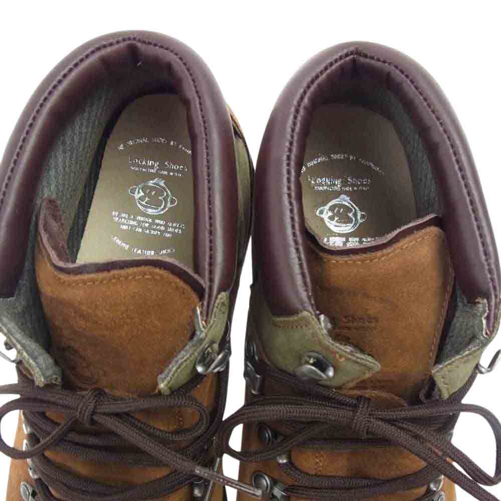 モンテチベッタ CORTINA MID コルティナ ミッド スエード マウンテン トレッキング ブーツ ブラウン系 43【新古品】【未使用】【中古】