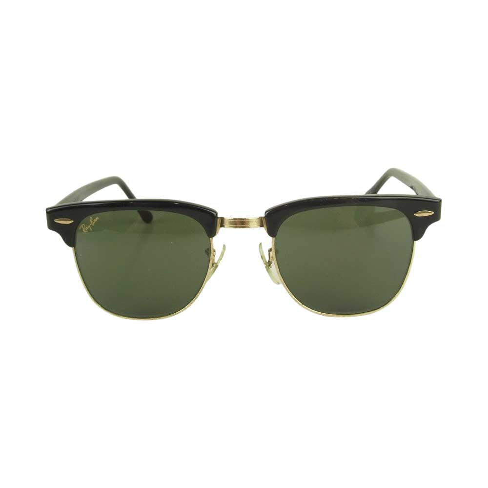 Ray-Ban レイバン USA製 ボシュロム B&L レンズ クラブマスター サングラス ブラック系【中古】