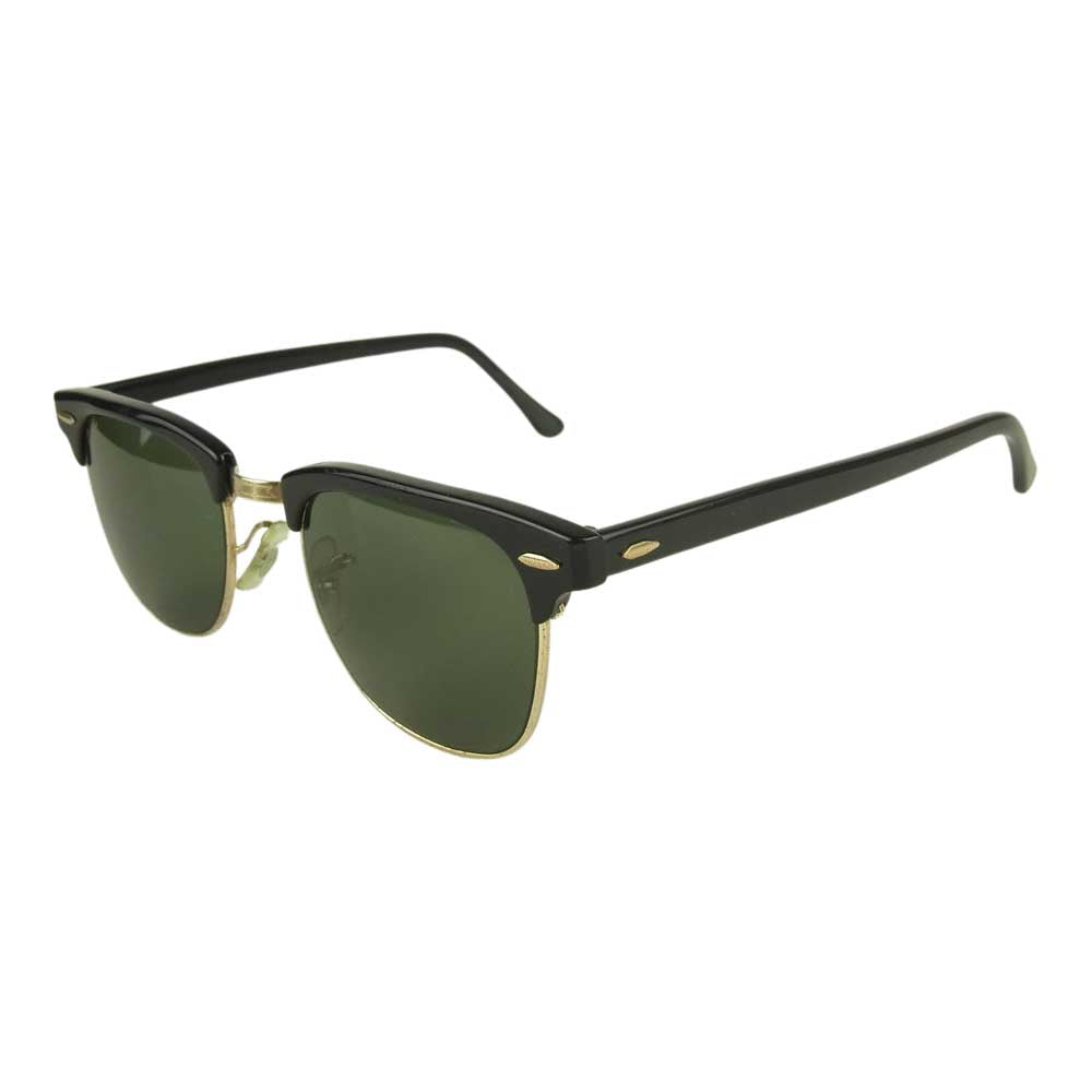 Ray-Ban レイバン USA製 ボシュロム B&L レンズ クラブマスター サングラス ブラック系【中古】